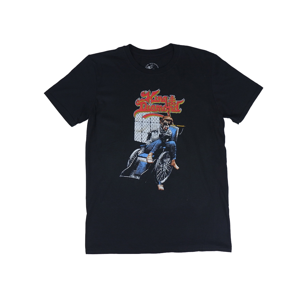 Kaos Band King diamond Wheelchair Tour Tshirt Black