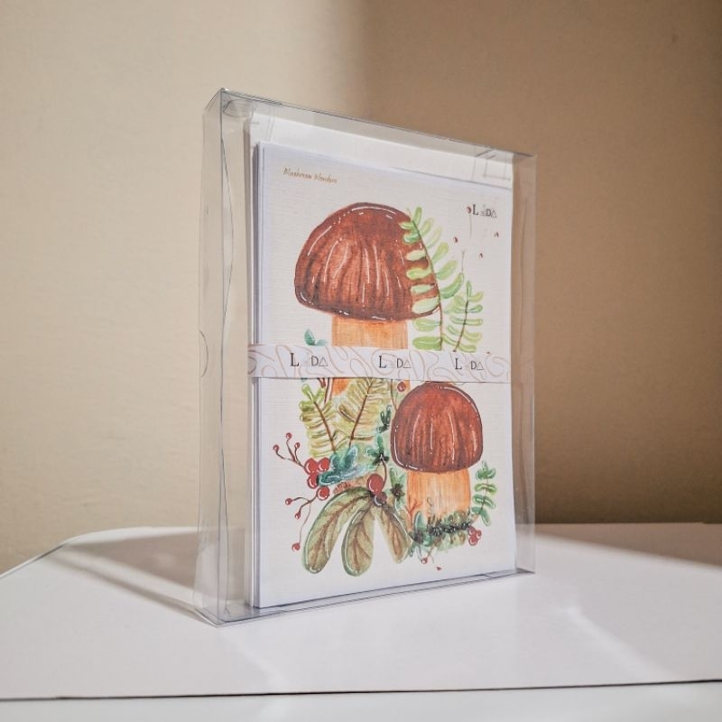 

[BUNDLING] LADA ATELIER | Mushroom Wonders Lettercard | Japanese Linen 230 gsm