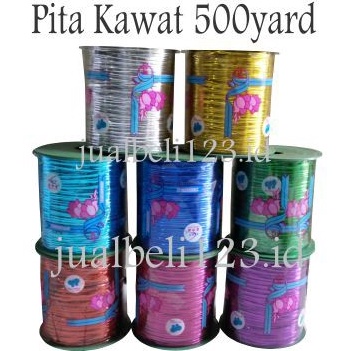 

Sale Murah Kawat Pita Souvenir Metalik gulungan Besar