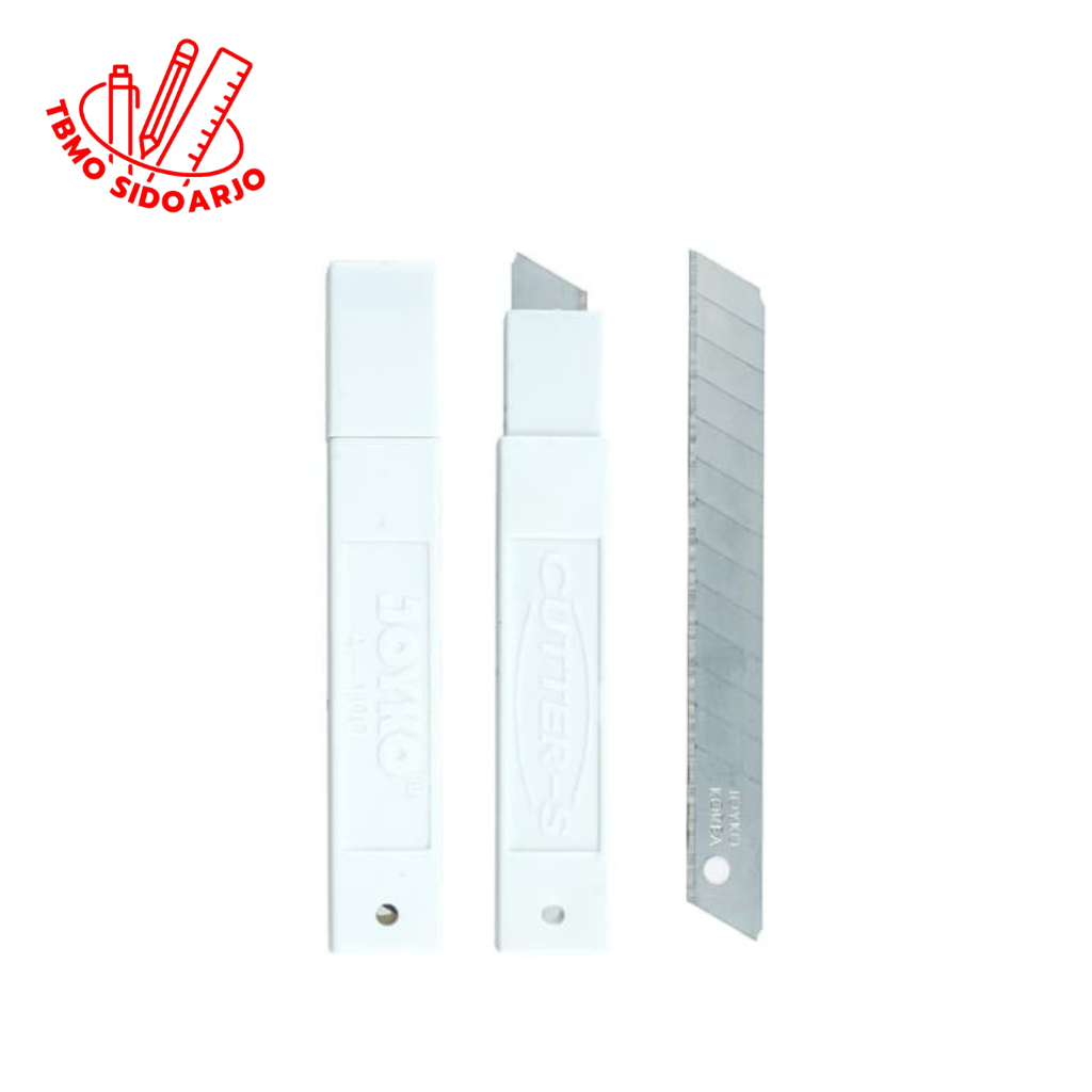 

TBMO Cutter Blade Refill Isi Pisau Pemotong Joyko A-100 1 Tube 5 Pcs