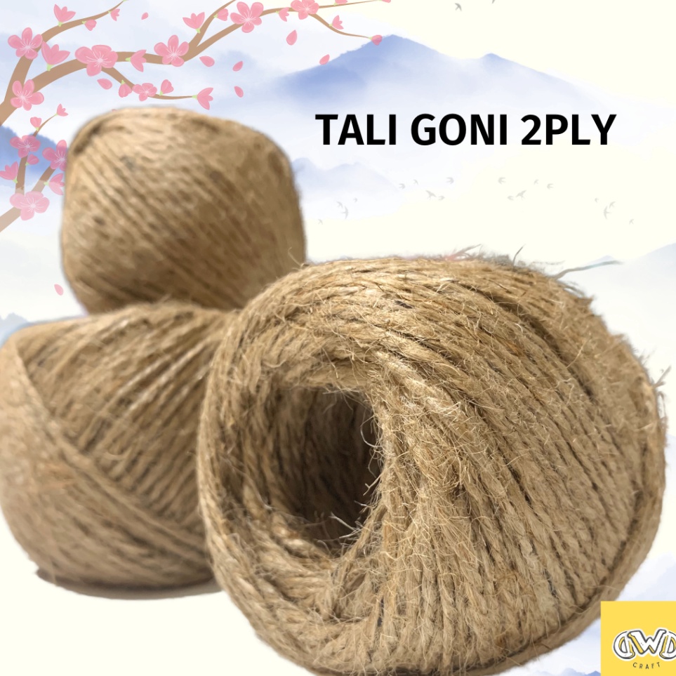 

Hemat Gede Tali Rami Tali Goni 2 Ply Per Gulung