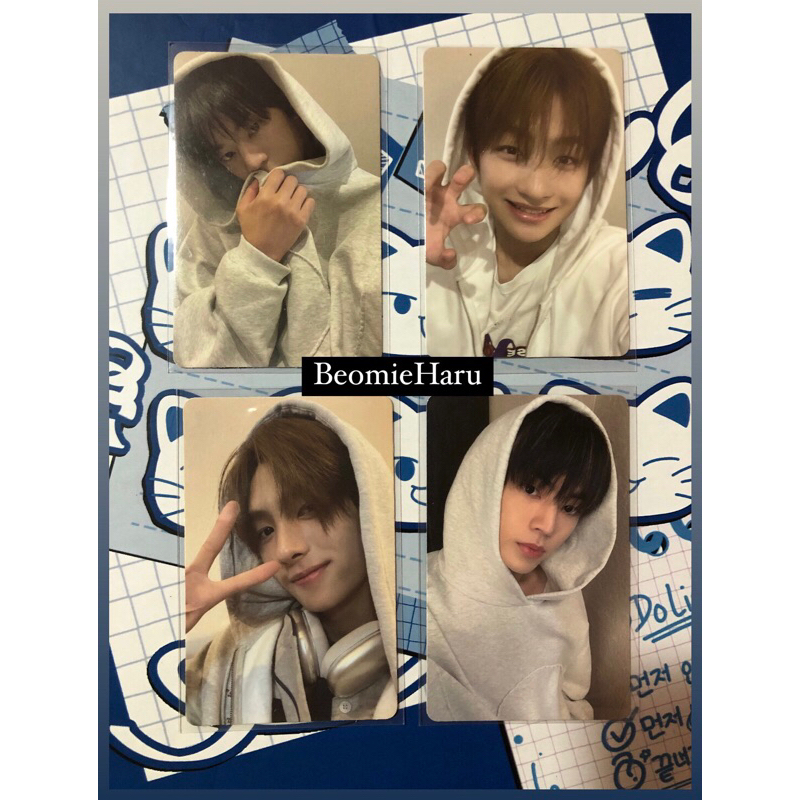 [OFFICIAL] PHOTOCARD TWS WEVERSE ALBUM - HOODIE DOHOON YOUNGJAE JIHOON