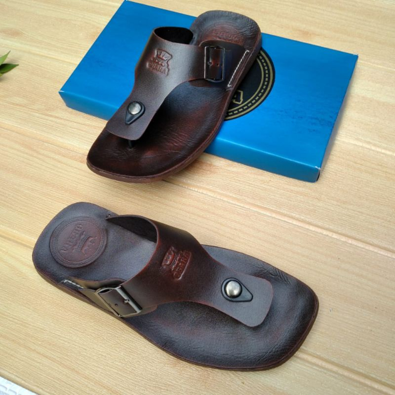 Sandal Kulit Pria | Sandal Jepit Pria | Sandal Original Kulit Asli