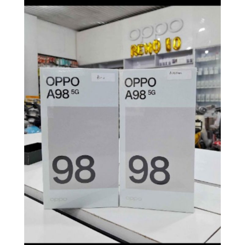 opo A98 5G RAM 8/256 GB 100% BARU DAN BERGARANSI RESMI 1TH