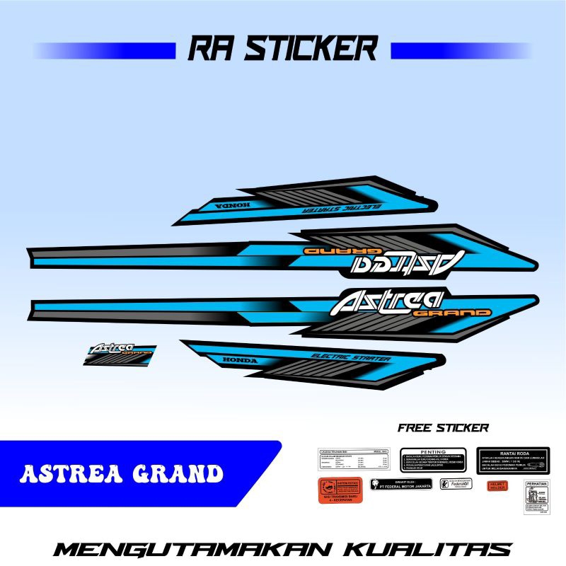 [COD] STRIPING ASTREA GRAND, STRIPING DREAM, ASTREA GRAND, STRIPING ASTREA TERBARU, STRIPING ASTREA 