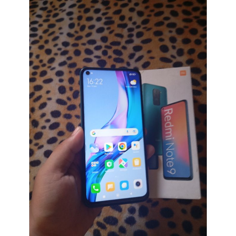 xiaomi note 9 4/64 (second) full set amanah