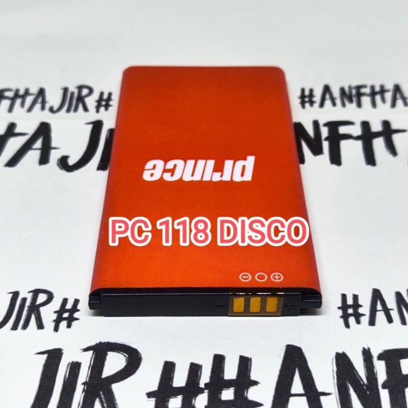 BATRE BATERAI PRINCE PC 118 DISCO BATRAI BATTERY PC-118 PC118 DISCO ORIGINAL (2300mAh)