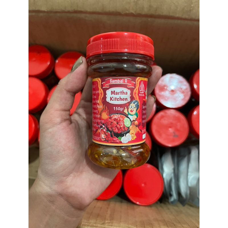 

Sambal kemasan botol/sambal baby cumi/Udang/pete