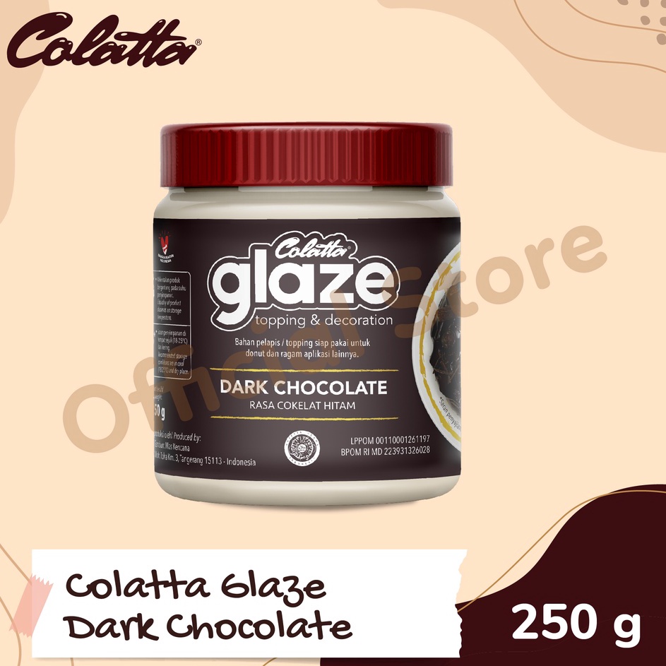 

gh Buruan Beli Colatta Glaze Dark 25g V52
