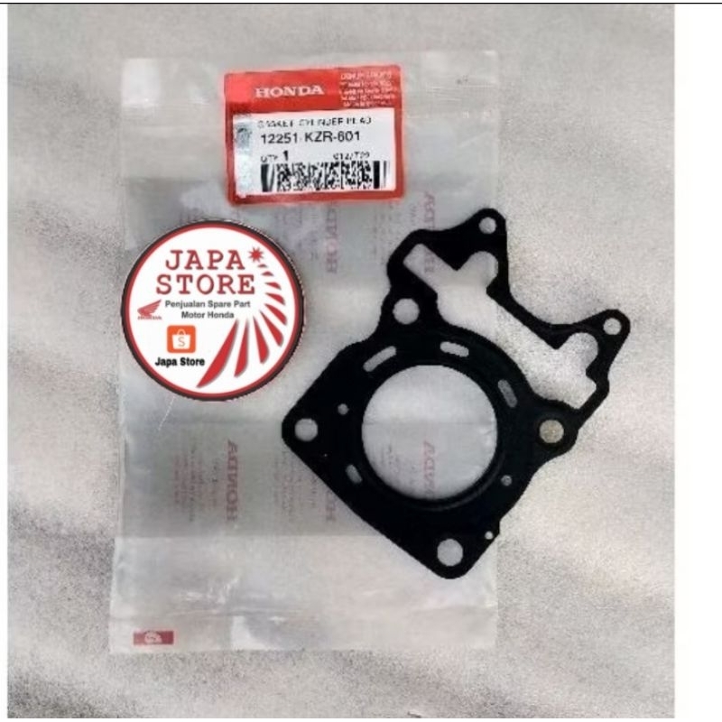 12251KZR601 GASKET HEAD VARIO 125 GASKET KOP VARIO 125 GASKET CYLINDER HEAD VARIO 125 PACKING HEAD V