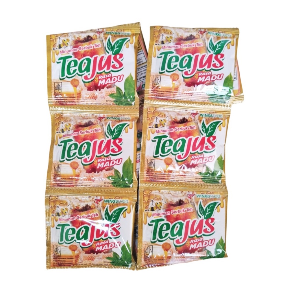 

Tea Jus Madu - Minuman Teh Serbuk Instant - Netto 10 bks x 8 gr