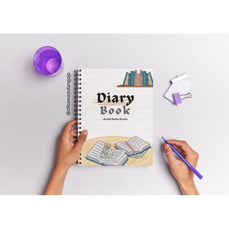 

DIARY CUSTOM NAMA / DR005
