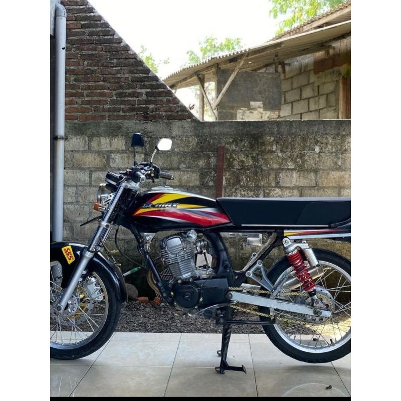 Striping Lis sticker standar ORI honda gl max 2004 2005 stiker gl max new merah oren biru