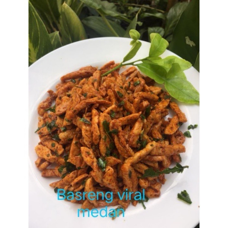 

Basreng Pedas DAun Jeruk Terenak sekota Medan100 gram