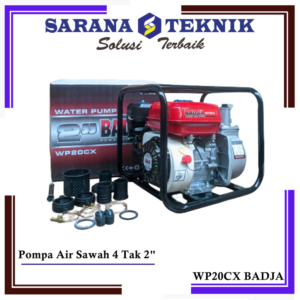 Pompa Air Irigrasi Sawah Alkon 2 ,3 Inch WP 20 CX dan WP30CX BADJA
