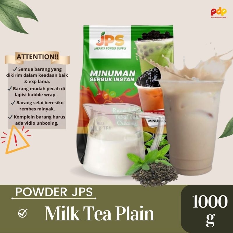 

JPS Powder Milk Tea PLAIN 1kg