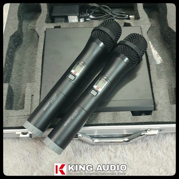 Microphone Wireless SPL Audio WM202HH Handheld Mic Mikrofon