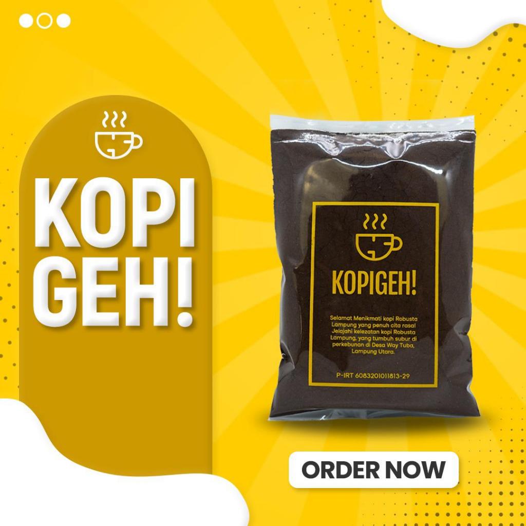 

Bubuk Kopi Robusta Asli Lampung