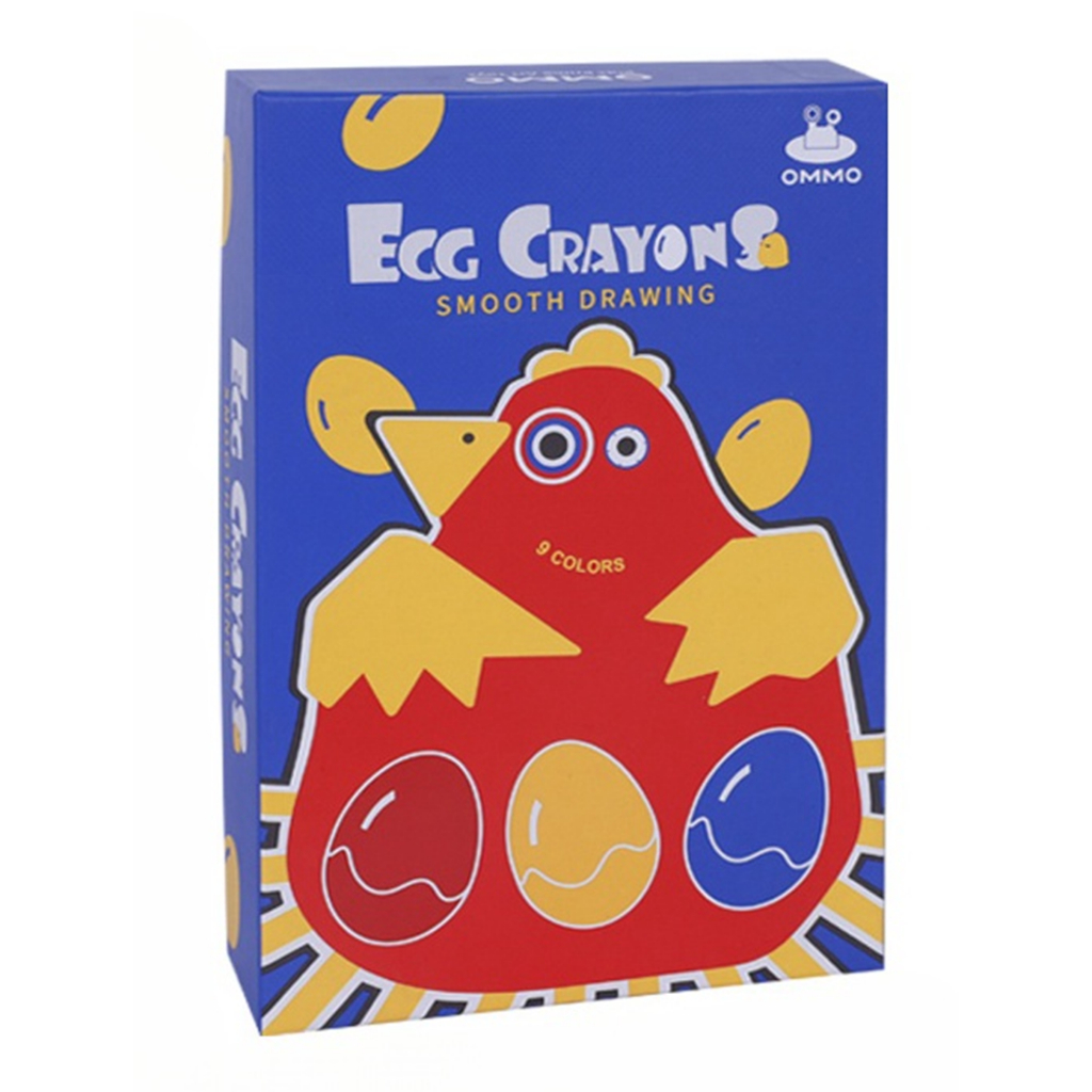 

OMMO ARAMI Krayon Anak Egg Crayon 9 Colors