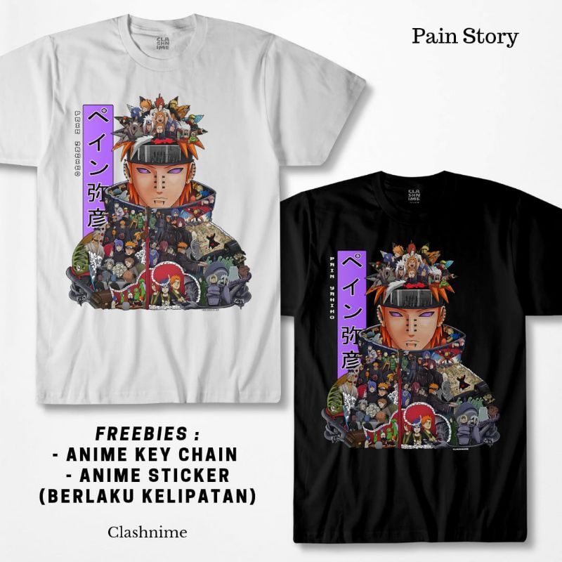 Kaos Anime Pain Akatsuki Story - Clashnime