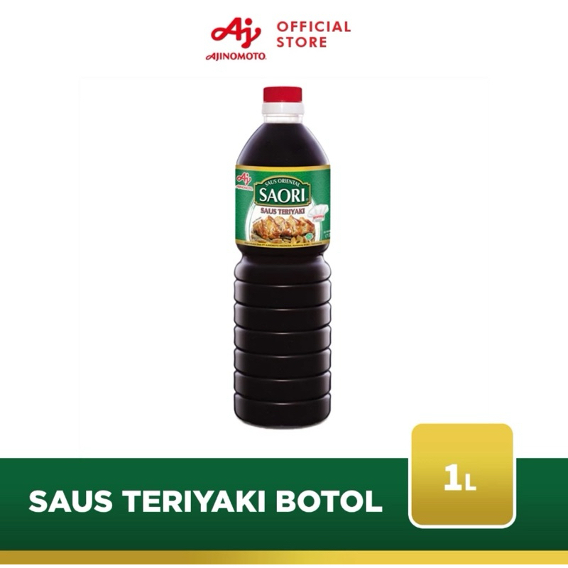 

SAORI SAUS TERIYAKI BOTOL 1liter