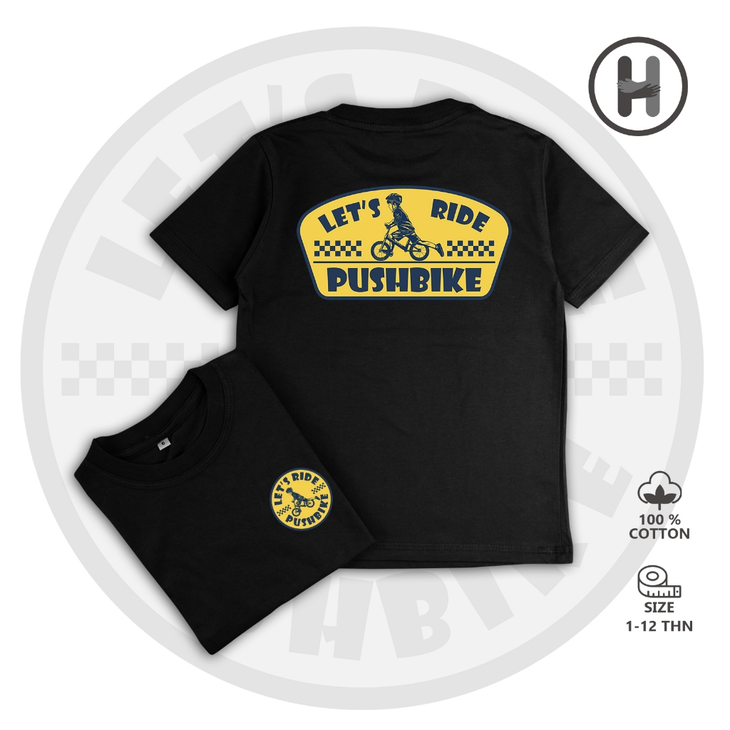 Kaos push bike anak, Kaos balance bike Anak