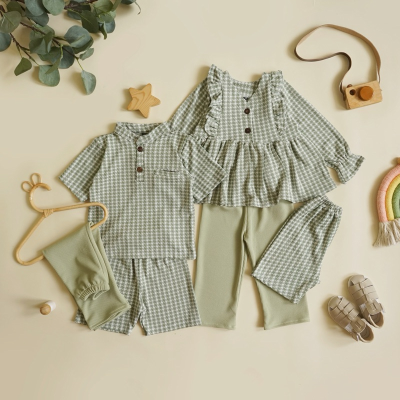 Setelan Couple Anak 3in1 - Ramies Set