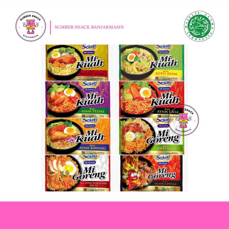

Mi Instan Sejati (3 Varian Rasa)