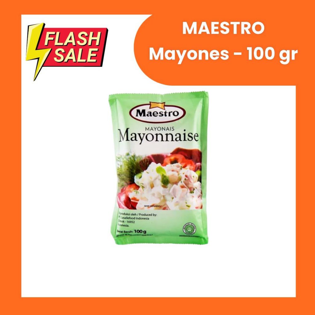 

Mayones Maestro / Mayonais Maestro Kemasan 100 gr TERMURAH SE SHOPEE