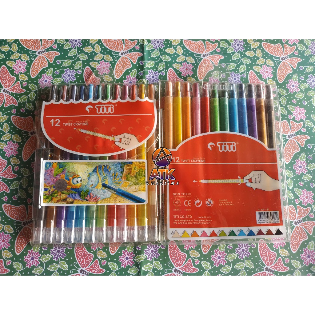 

Krayon Putar Titi 12 Warna - Twist Crayons TI-CP-12T