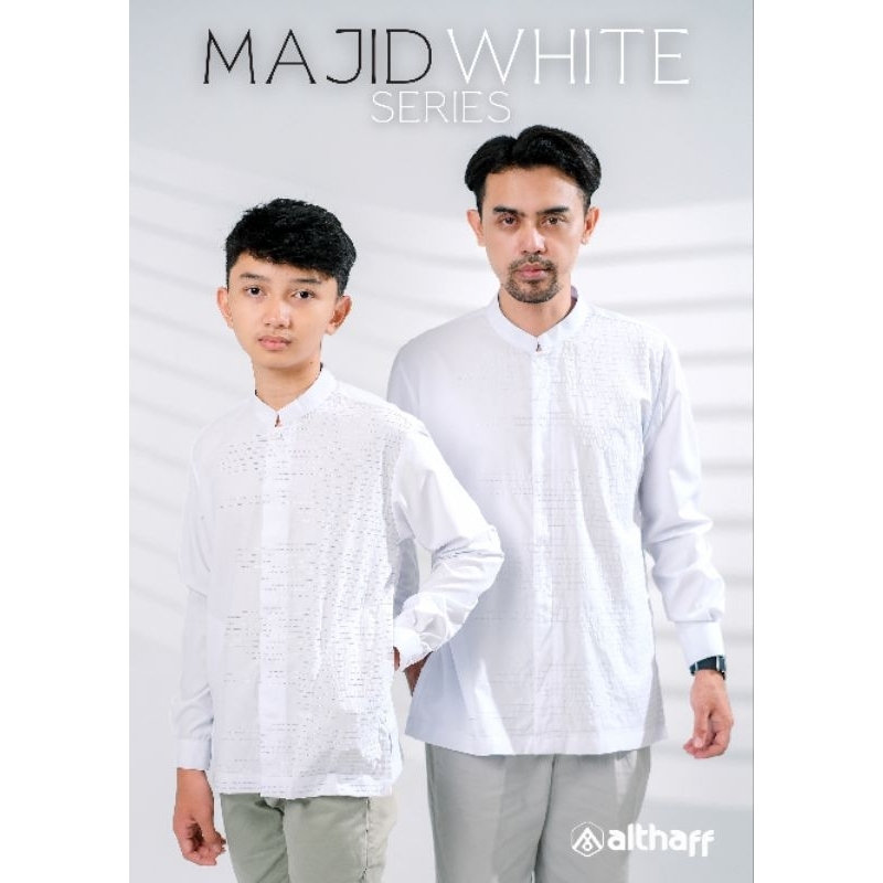 KOKO MAJID SERIES ALTHAFF / KOKO PUTIH LENGAN PANJANG / KOKO AYAH & ANAK / KOKO ALTHAFF