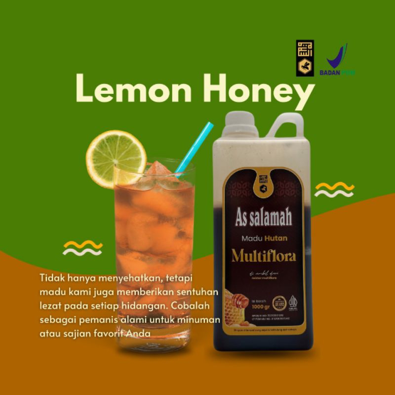 

MADU MULTIFLORA AS SALAMAH 1KG