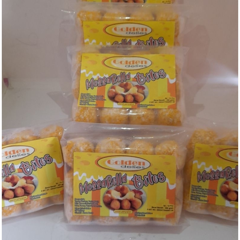 

Bola Kentang Mozarella Golden Delies isi 12