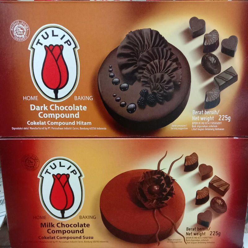 

TULIP CHOCOLATE COMPOUND 225G