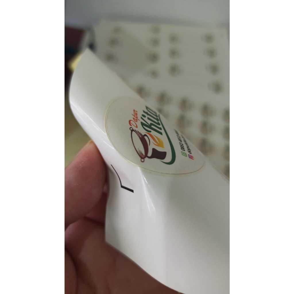 

CETAK CUTTING STIKER A3+ BAHAN VINYL/BONTAK/TRANSPARAN GLOSSY/MATTE
