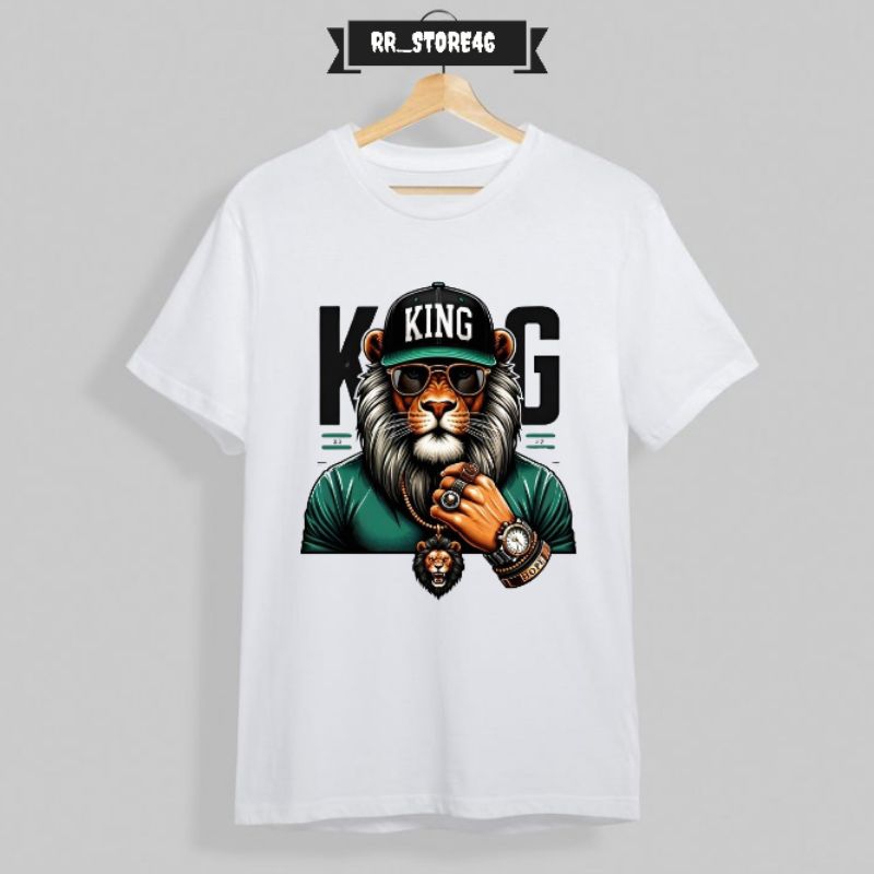 Kaos Pria putih AL VARIAN, T-shirt Distro Baju Distro Pria Keren / Kaos Distro Pria Keren