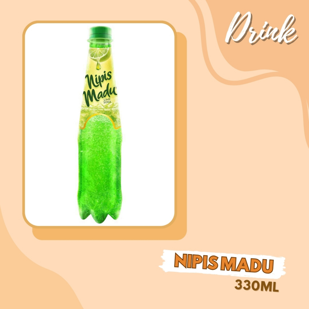 

DRINK | MINUMAN BOTOL | BERKARBONASI | NIPIS MADU 330ML