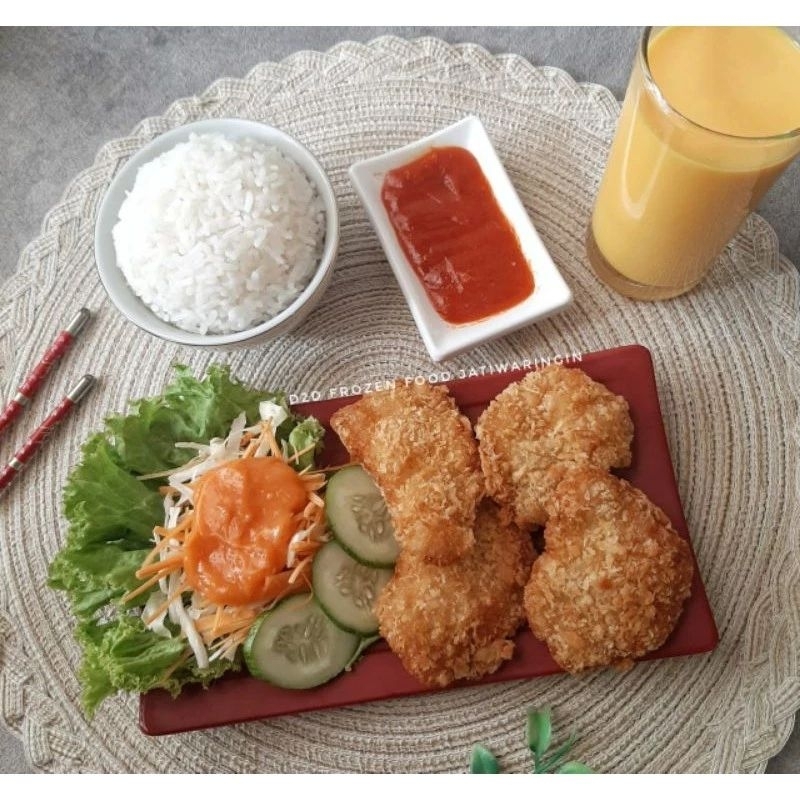 

chiken katsu frozen isi 9pcs