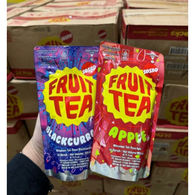 

1dus fruit tea random 200ml isi 24