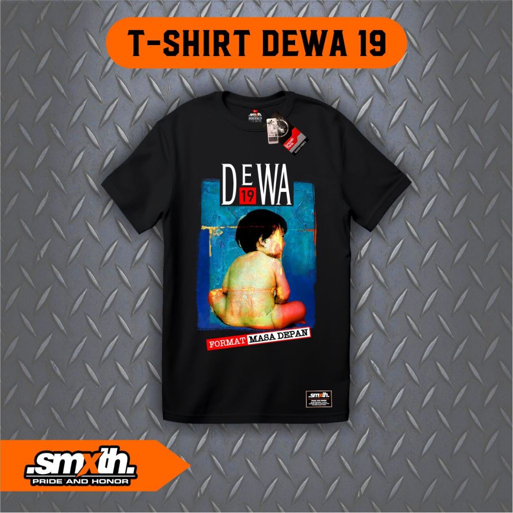 Kaos DEWA 19 Format Masa Depan Tshirt Pria