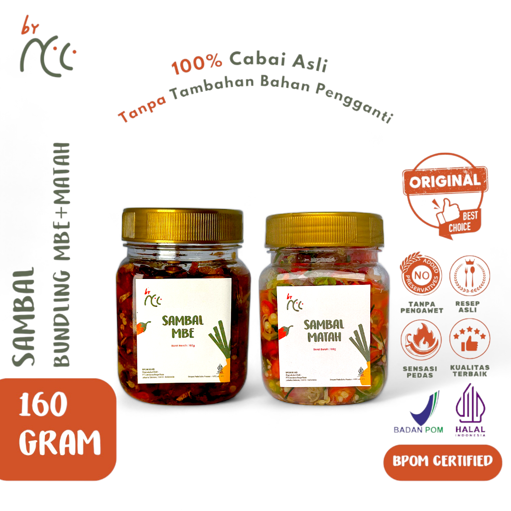 

By NCC Bundling Sambal Mbe dan Sambal Matah / Sambal Terpedas Mantap Pilihan Favorit