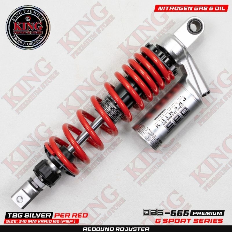 Shock Vario 160 DBS Premium 666 Tabung Klik dan Reborn Fungsi