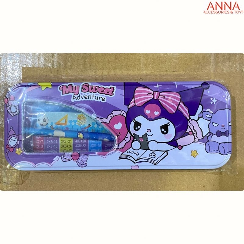

Tempat Pensil Kaleng Kuromi