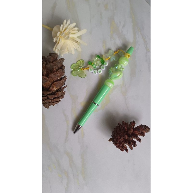

pulpen pena alat tulis manik costum nama