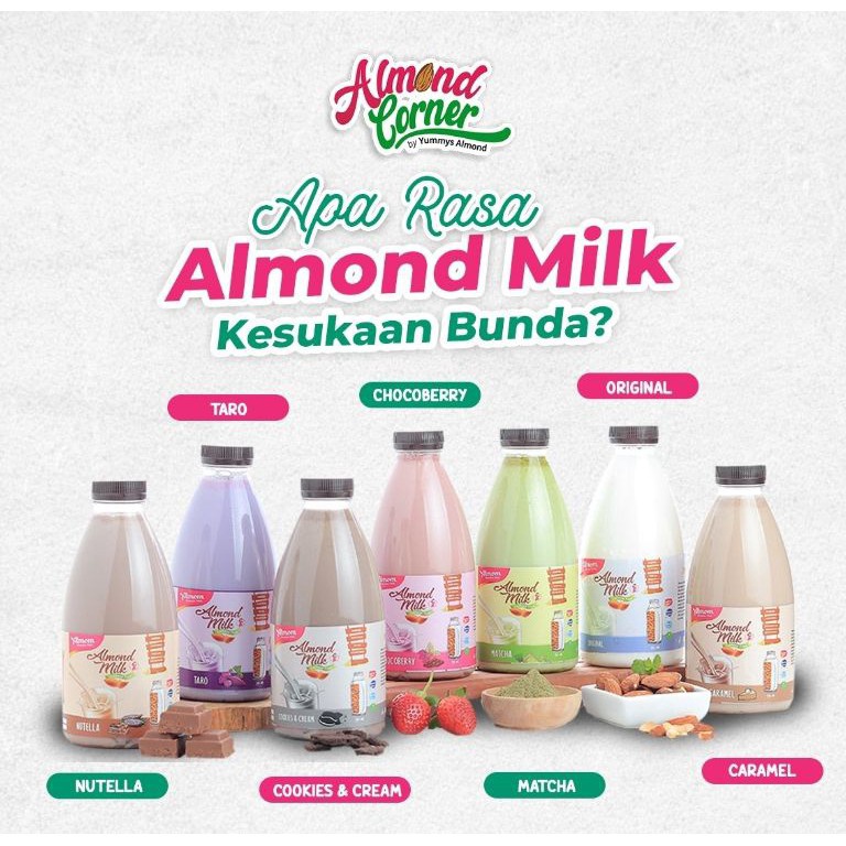 

KODE PRODUK ZV7DP9534 Almond Milk Ready to Drink Almond Corner Surabaya Susu Almond Booster ASI