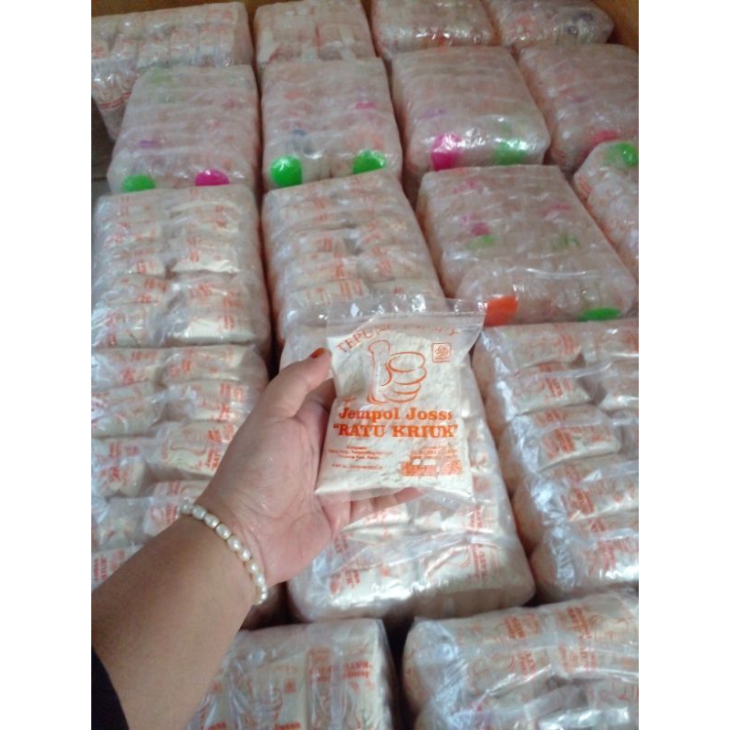 

tepung jempol kriuk dan empok jagung