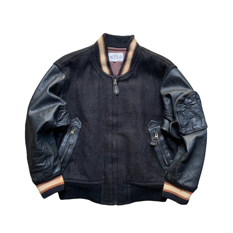 Vintage Varsity Leather Jacket