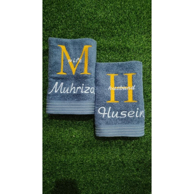 handuk bordir - handuk bordir couple - handuk bordir medan - handuk terry palmer medan - handuk sese