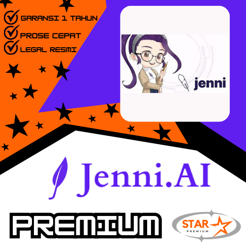 

Jenni ai Premium 1 Tahun Full Garansi Proses Cepat