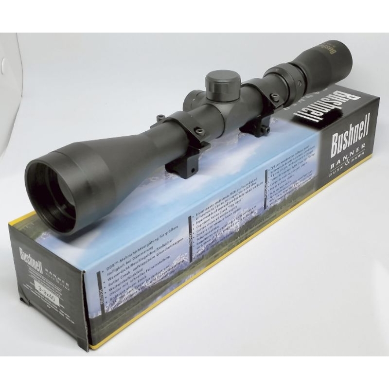 Telescope / Teleskop Bushnell 3-9x40 Non Lampu